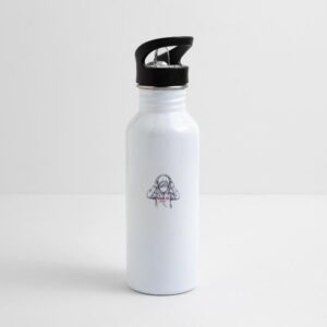 aspie Hoods Up, Volume Down, Lights Out 20 oz Water Bottle