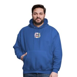 aspie merch Hoods Up, Volume Down, paint out Men's Hoodie