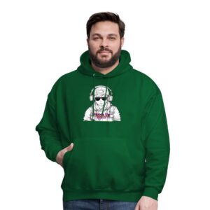 Hoods Up, Volume Down, Lights Out Design #6 Men's Hoodie