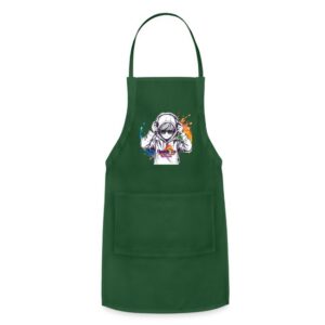 Hoods Up, Volume Down, Lights Out Design #4 Adjustable Apron