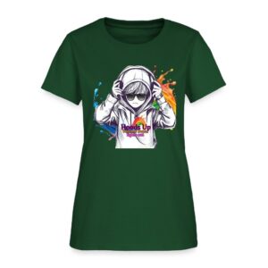 Hoods Up, Volume Down, Lights Out Design #4 Women's T-Shirt