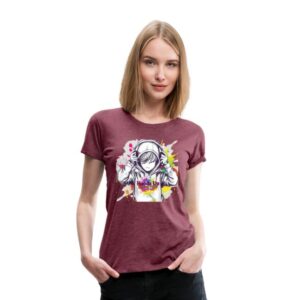 Hoods Up, Volume Down, Lights Out Design #3 Women's Premium T-Shirt