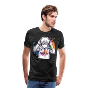Hoods Up, Volume Down, Lights Out Design #2 Men's Premium T-Shirt