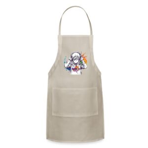Hoods Up, Volume Down, Lights Out Design #2 Adjustable Apron