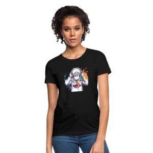 Hoods Up, Volume Down, Lights Out Design #2 Women's T-Shirt