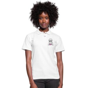 Autism Awareness Hoods Up Volume Down Lights Out 6  Women's Pique Polo Shirt