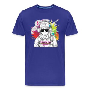 Autism Awareness Hoods Up Volume Down Lights Out 5 Men's Premium Organic T-Shirt