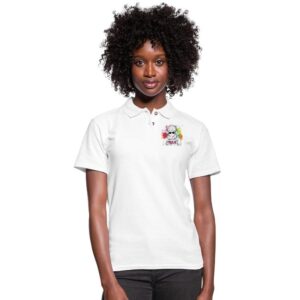 Autism Awareness Hoods Up Volume Down Lights Out 5 Women's Pique Polo Shirt