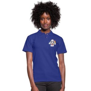 Hoods Up Volume Down Lights Out Autism Awareness 1 Women's Pique Polo Shirt