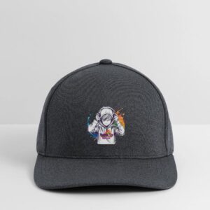 Hoods Up Volume Down Lights Out Autism Awareness 1 Flexfit Melange Baseball Cap