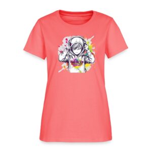 Autism Awareness Hoods Up Volume Down Lights Out 3 Women's T-Shirt