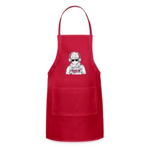 Hoods Up, Volume Down, Lights Out Design #6 Adjustable Apron