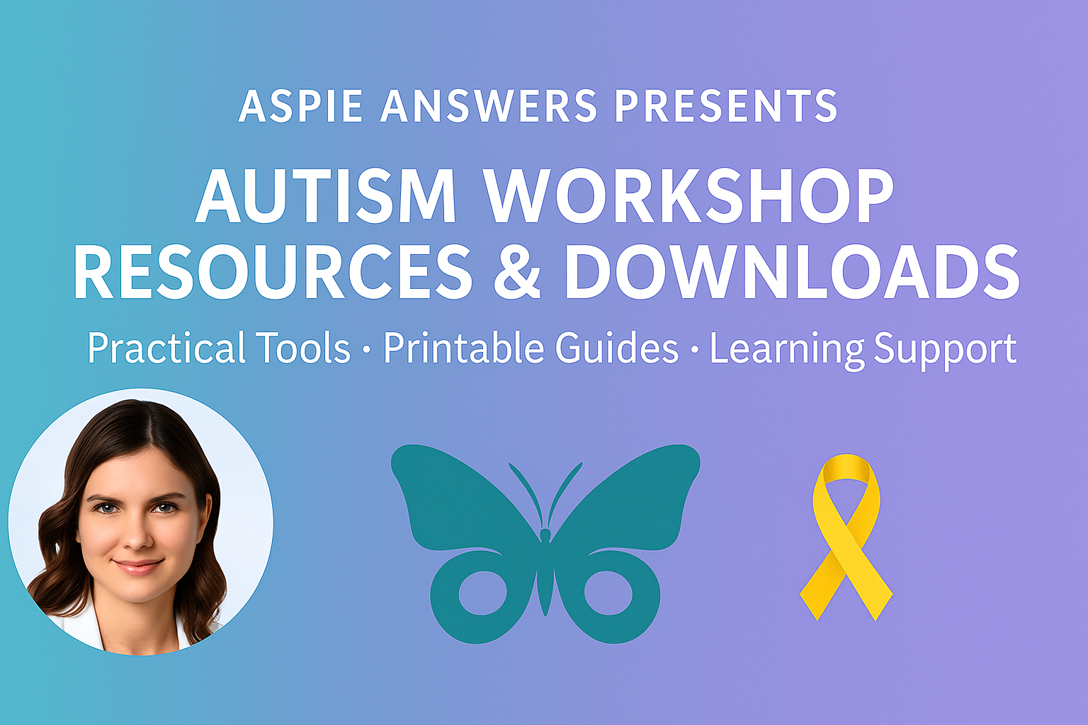 Autism Workshop banner artwork
