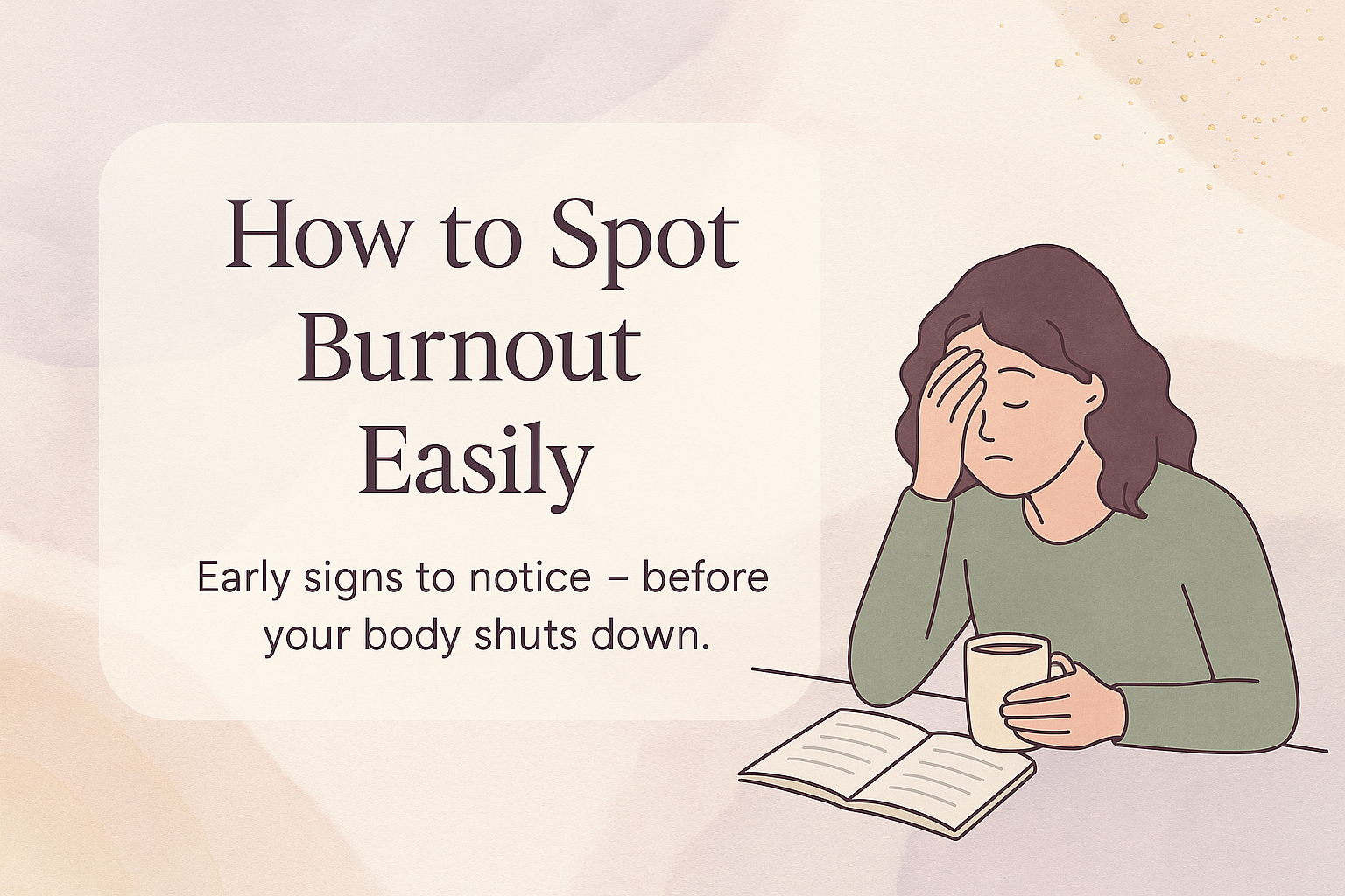 How to Spot Burnout Easily Banner