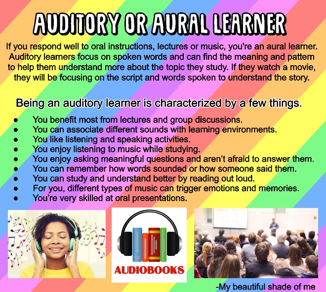 Auditory learner