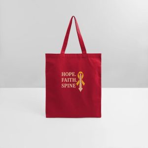 Hope Faith Spine Tote Bag