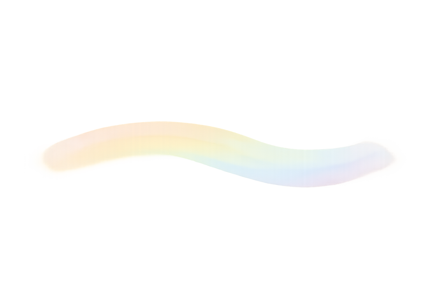 LGBTQIA+ pastel rainbow divider