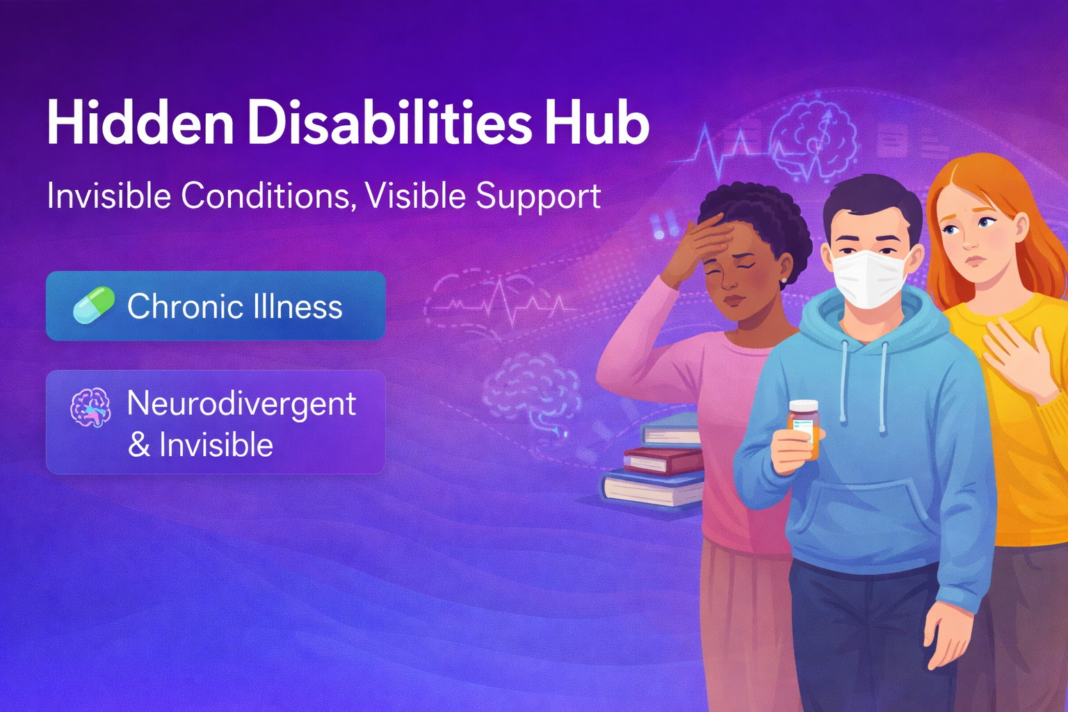 Hidden Disabilities Hub banner