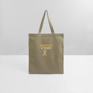 Awareness is Power Tote Bag