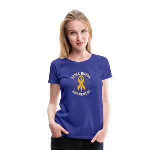 Spina Bifida Awareness Women's Premium T-Shirt