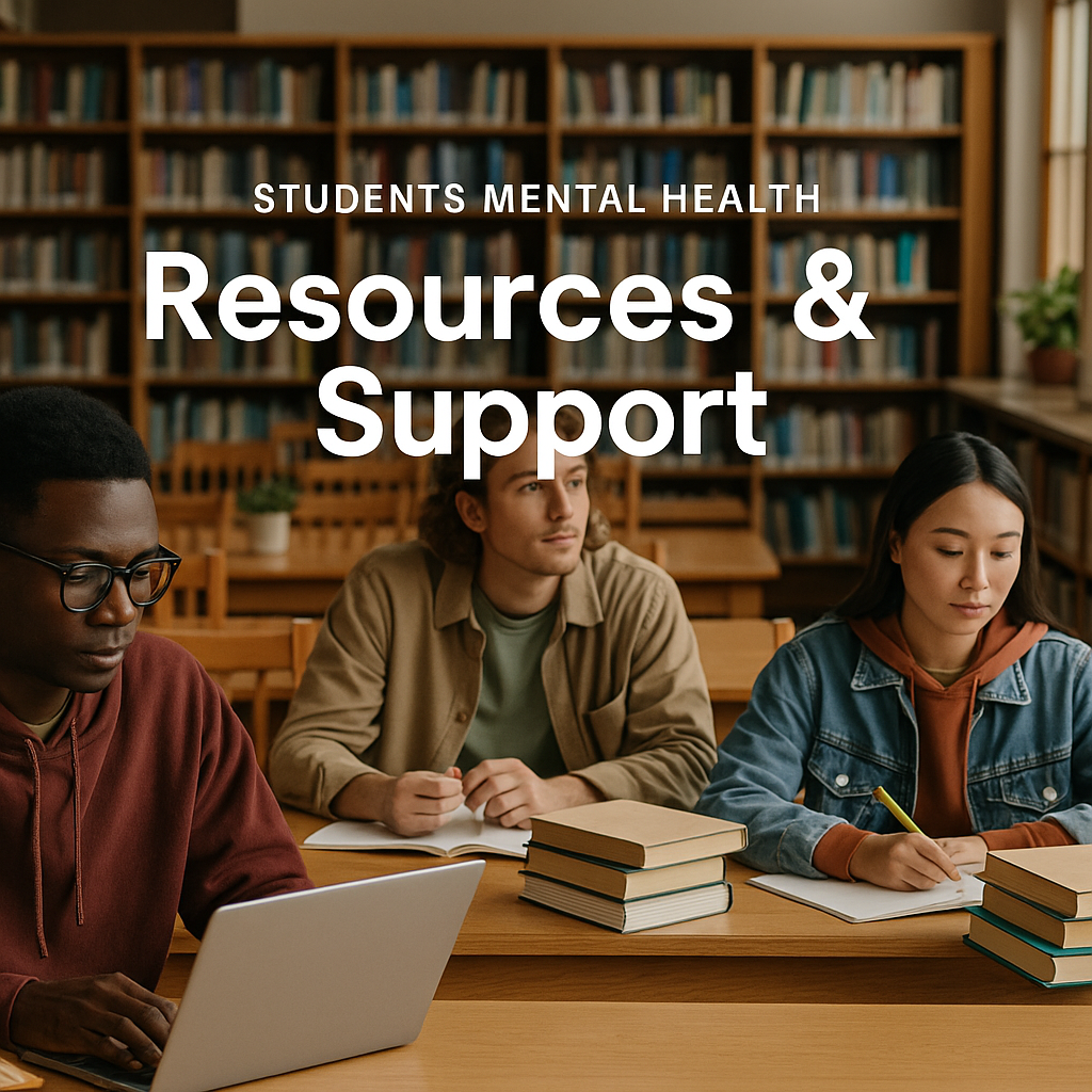 Students Mental Health — Resources & Support banner