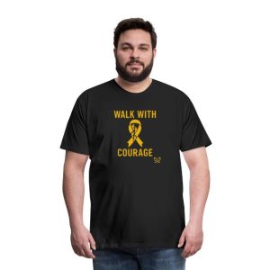 Walk With Courage Men's Premium T-Shirt