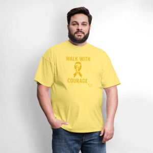 Walk With Courage Men's T-Shirt