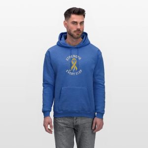 Strength In Every Step Men's Hoodie