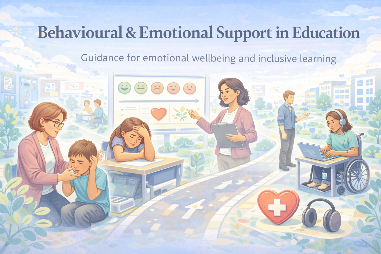 Behavioural and emotional support in education - Aspie Answers banner