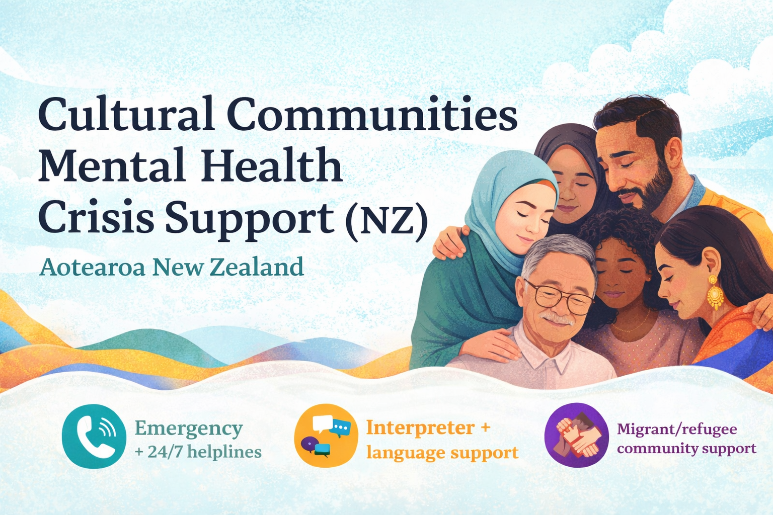 Cultural and community mental health crisis support in Aotearoa New Zealand