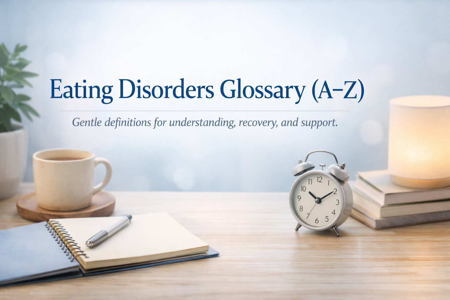Eating Disorders Glossary banner — Aspie Answers