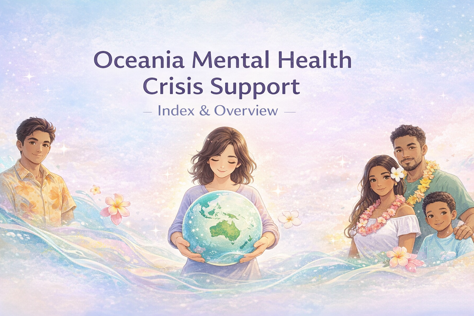 Oceania Mental Health Crisis Support Banner