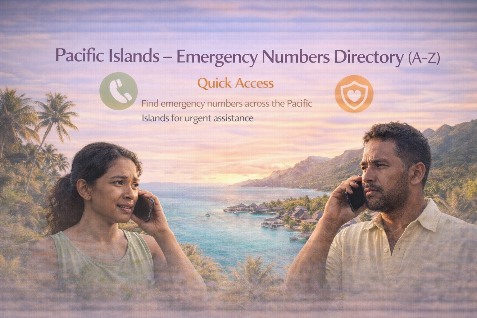Pacific Islands – Emergency Contact Directory A–Z | Aspie Answers