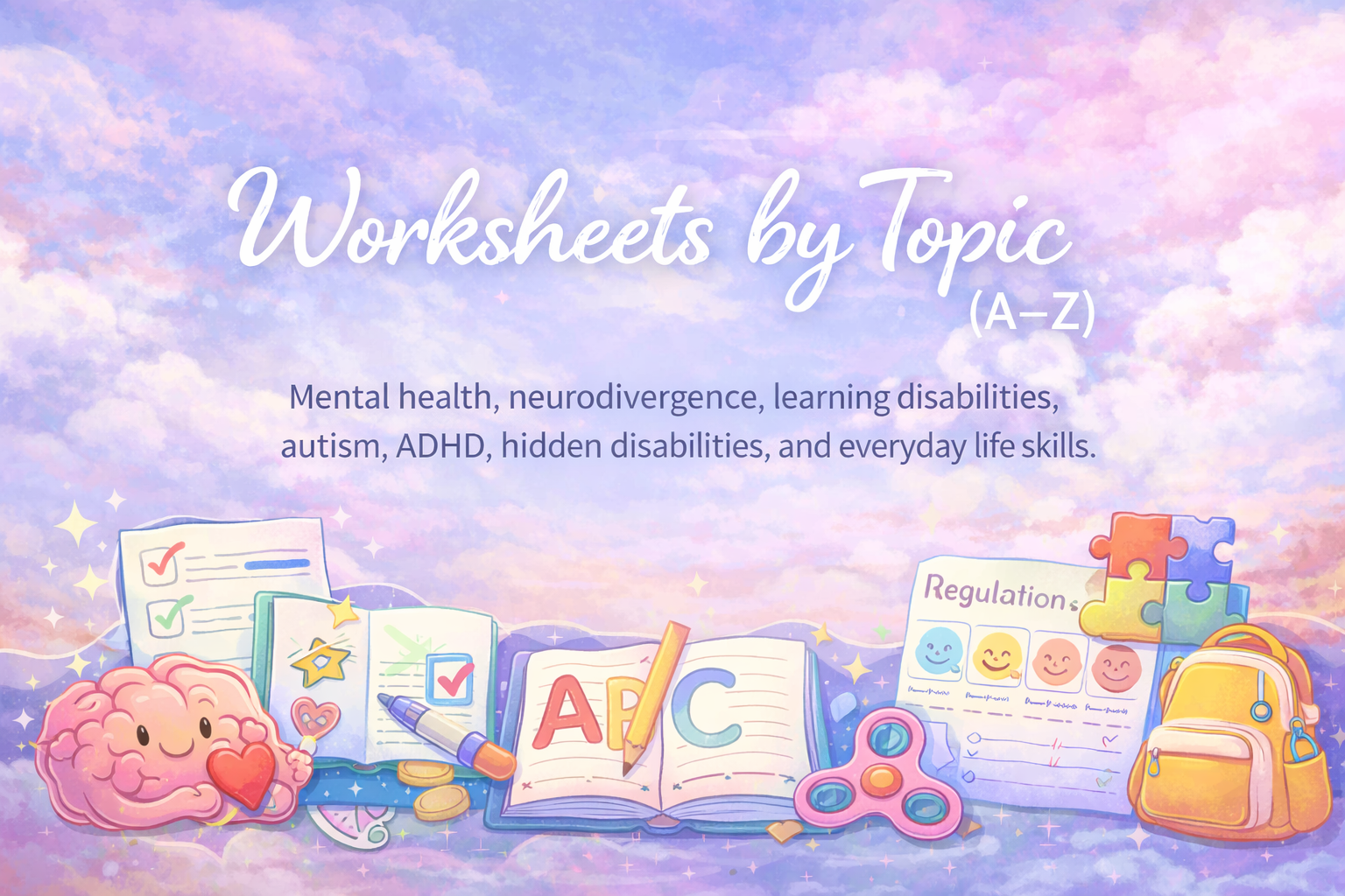 Worksheets by Topic A–Z