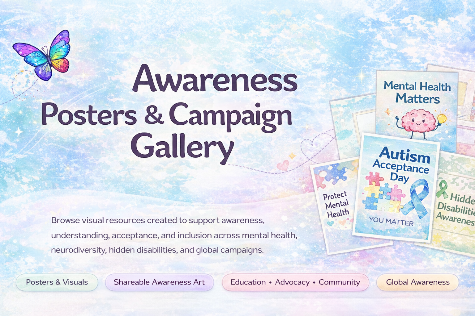 Awareness Posters and Campaign Gallery - Aspie Answers