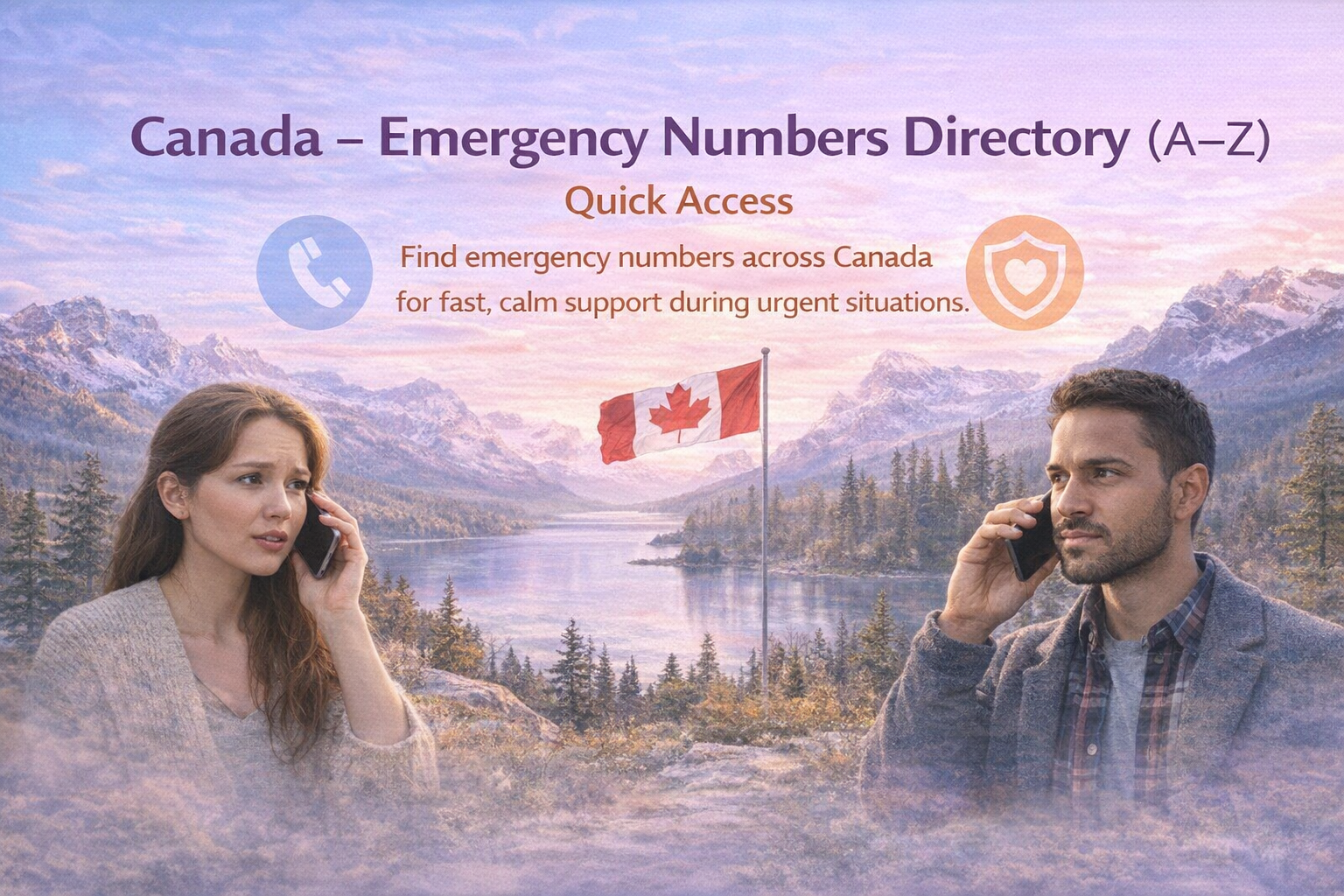 Canada Emergency Numbers Directory A–Z (Quick Access) – Aspie Answers