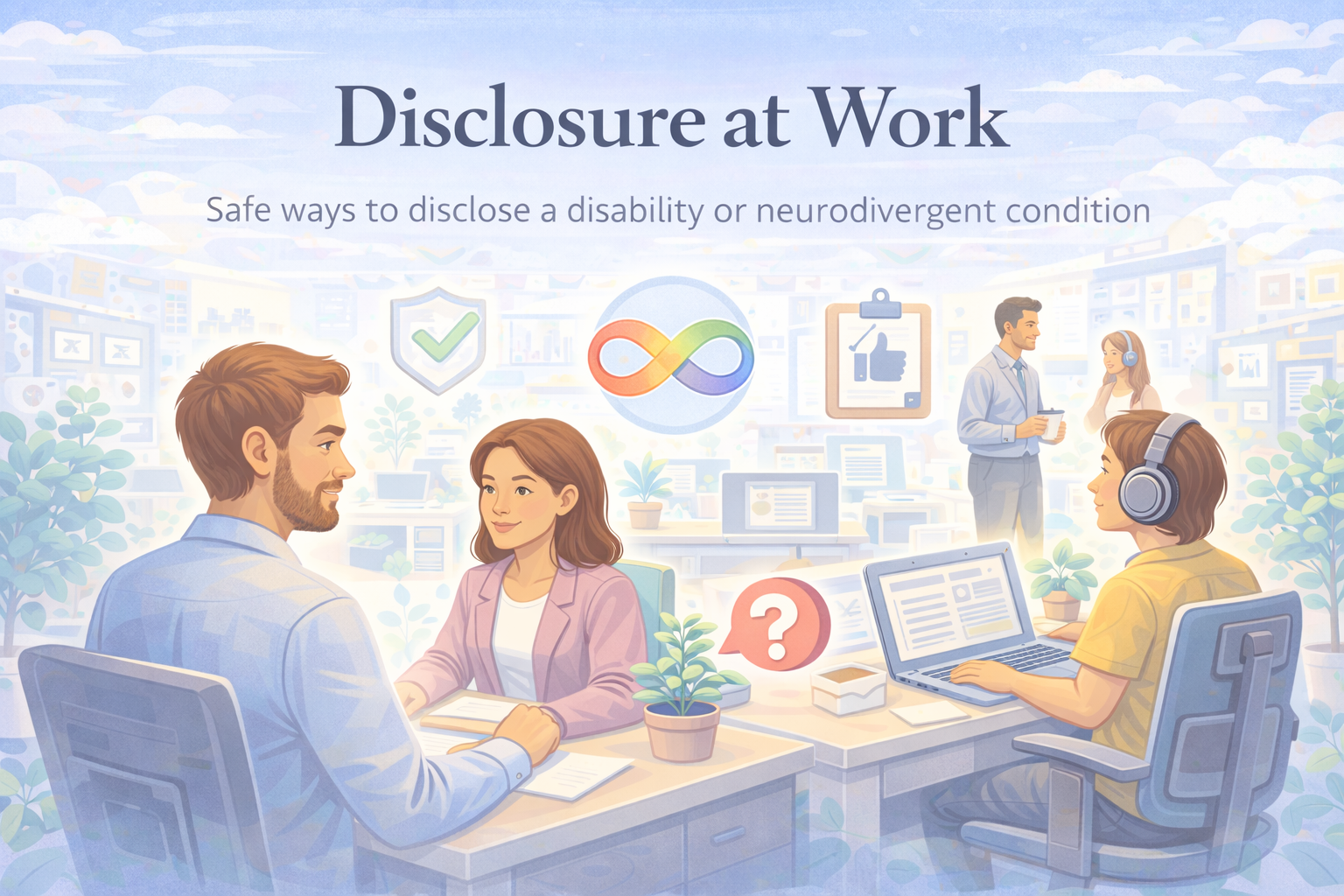 Disclosure at Work — reasonable and supportive conversation banner