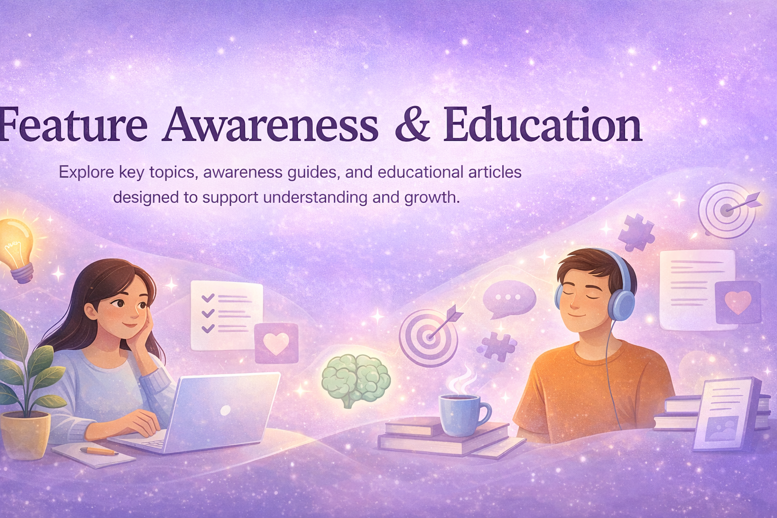 Feature Awareness and Education banner