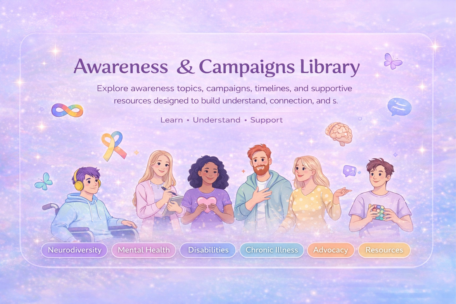 Awareness & Campaigns Library banner
