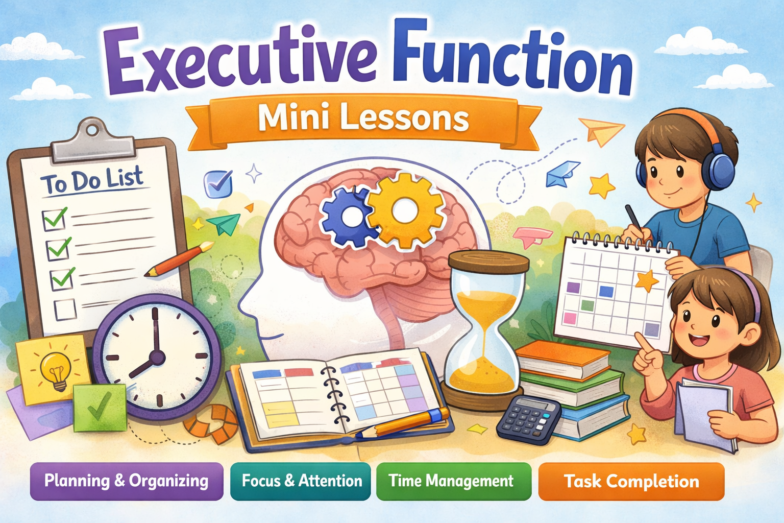 Executive Function Mini Lessons - Aspie Answers