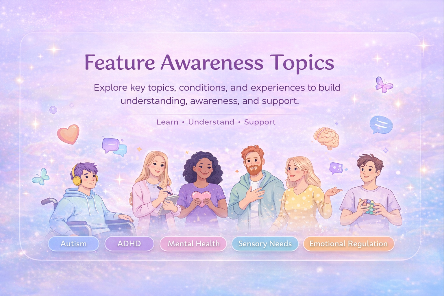 Feature Awareness Topics banner