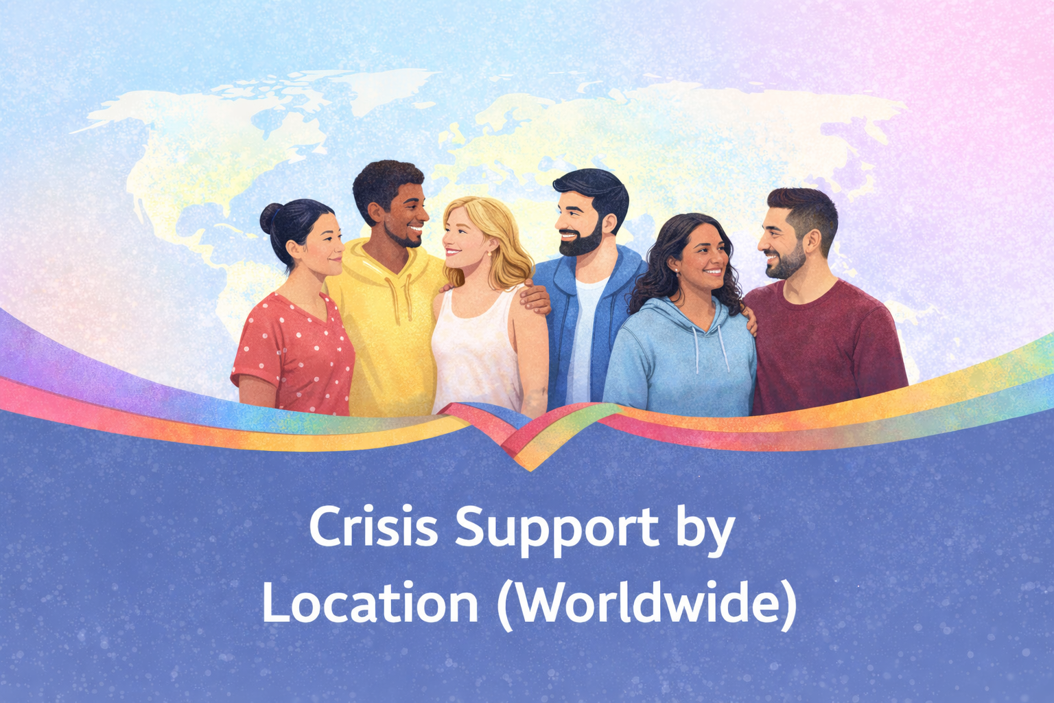 Crisis Support by Location Worldwide banner
