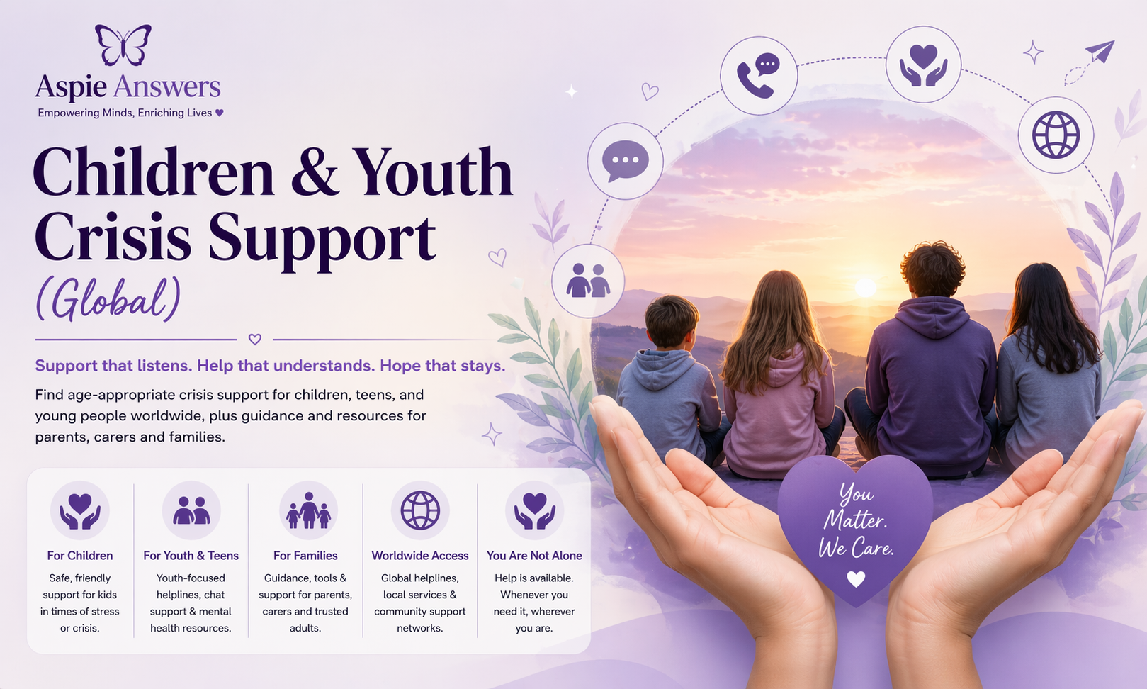 Children and Youth Crisis Support Global banner