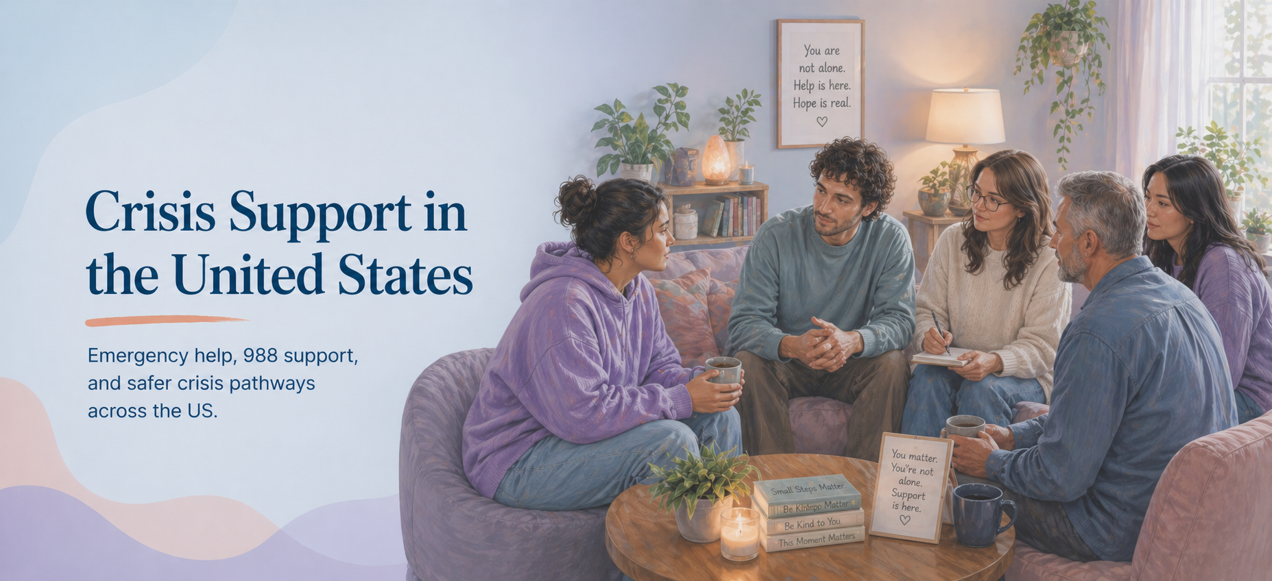 Crisis Support in the United States banner
