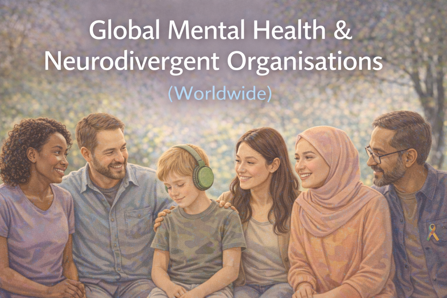 Global mental health and neurodivergent organisations worldwide