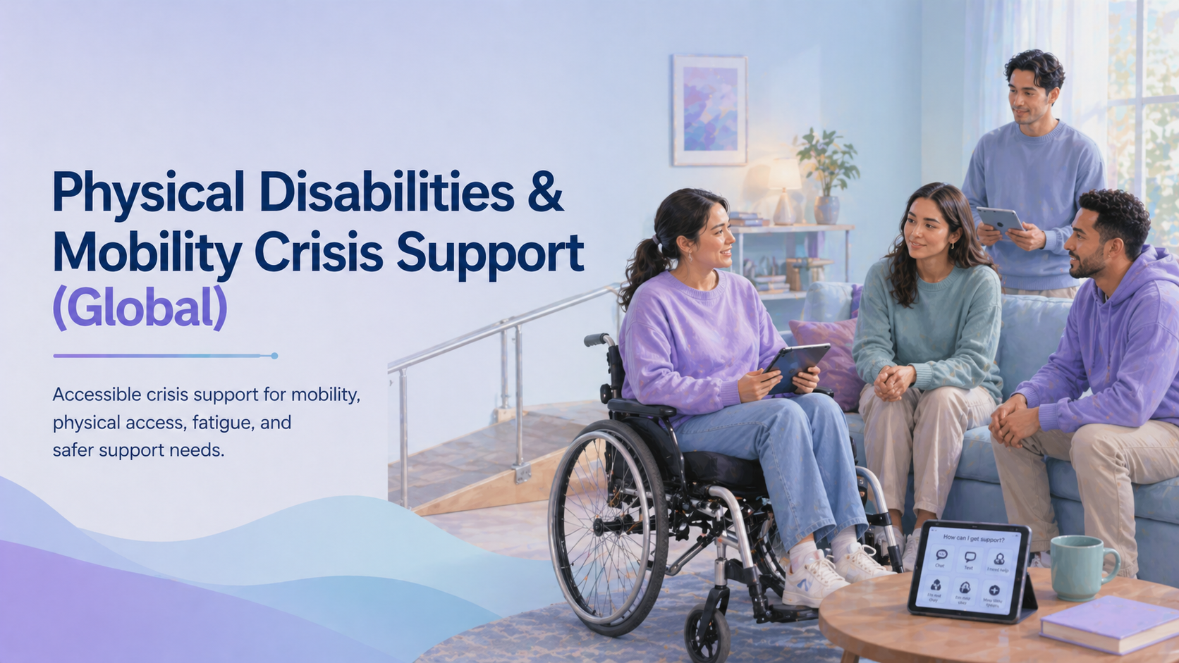 Physical Disabilities & Mobility Crisis Support Global banner