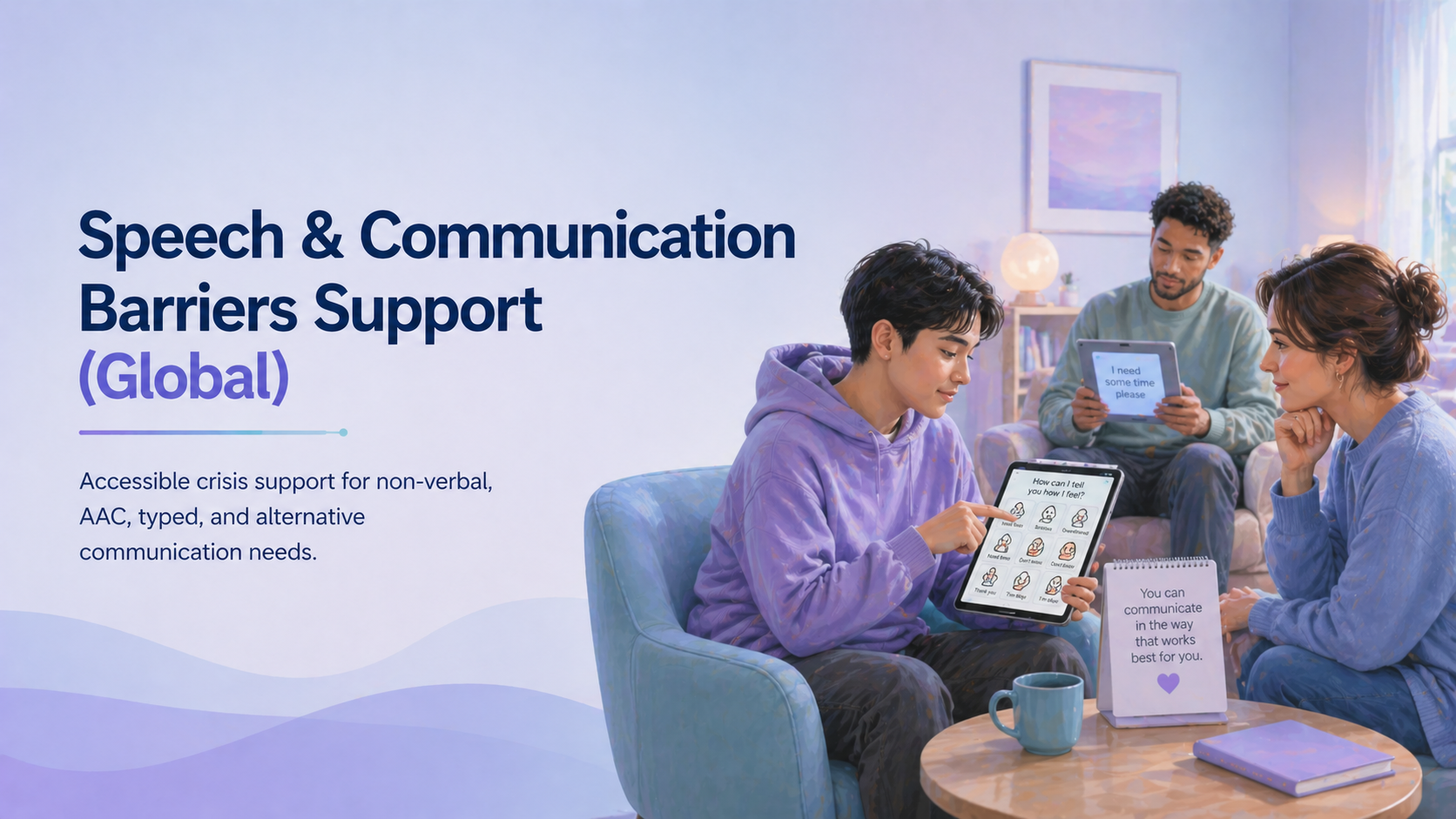 Speech and Communication Barriers Support Global banner