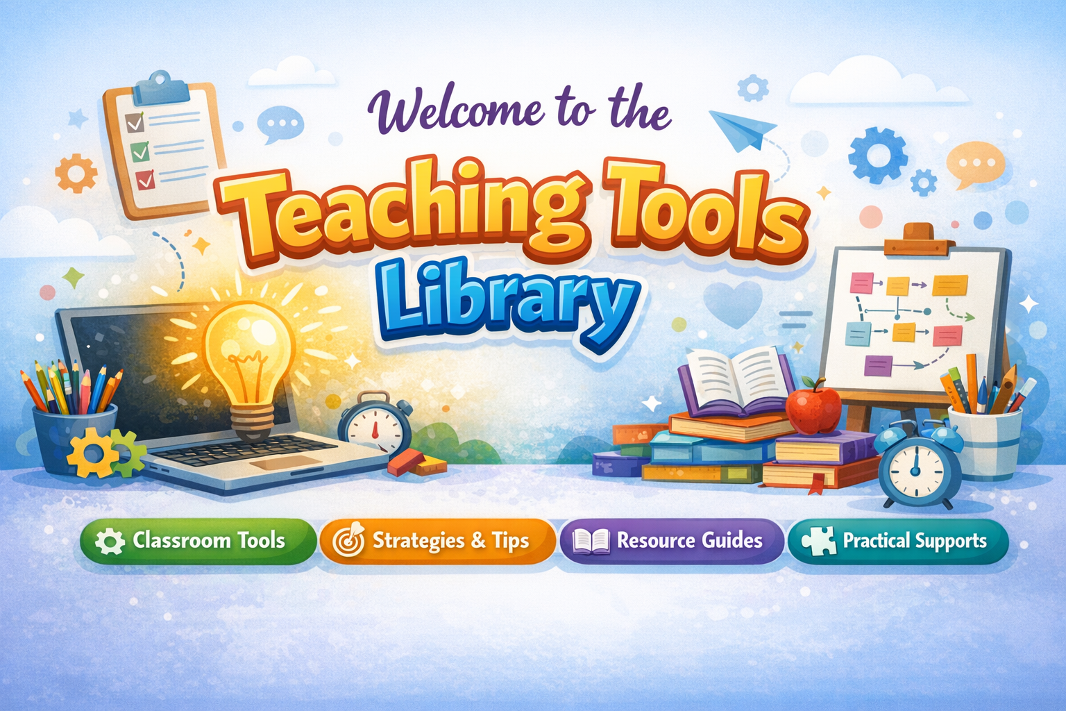 Teaching Tools Library banner
