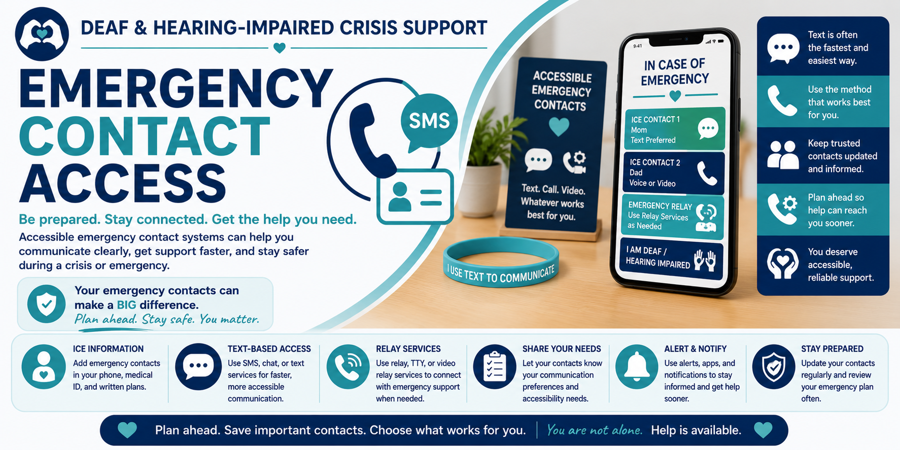 Emergency Contact Access Banner