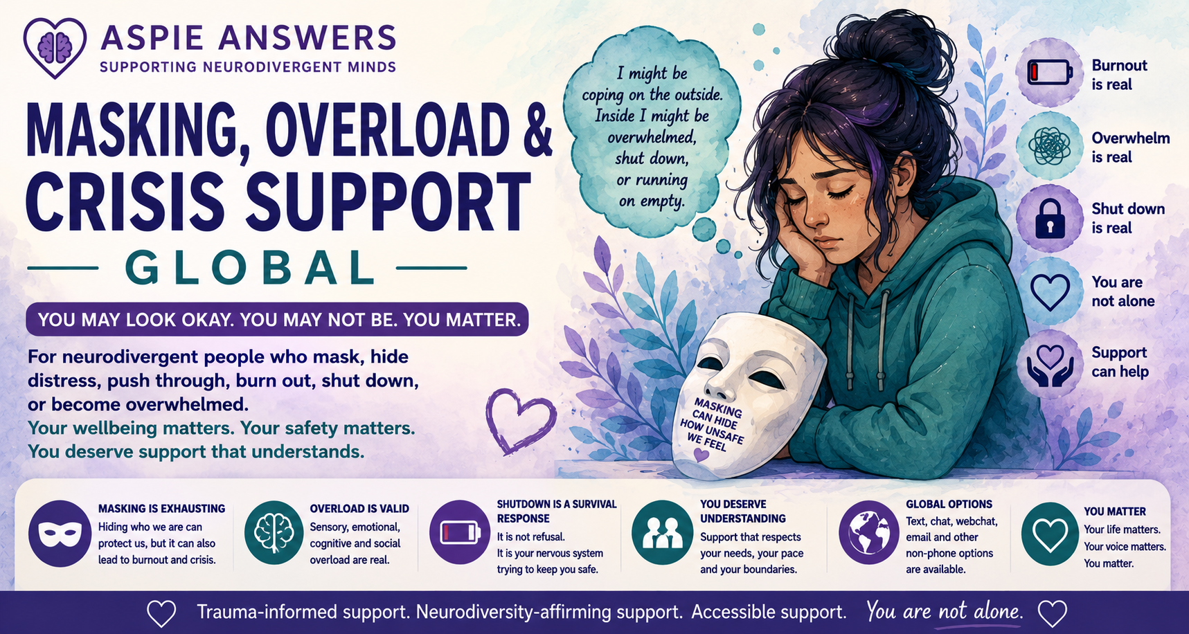 Masking Overload and Crisis Support Global